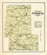 Union County 1877 Ohio Historical Atlas